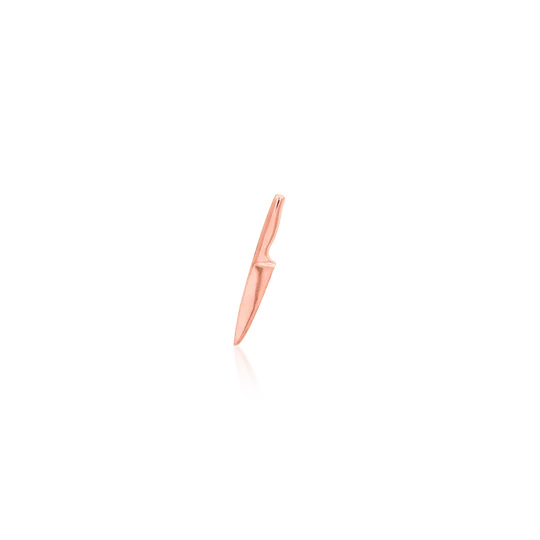 14k Gold Threadless Chef Knife Top - Image 4