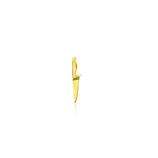 14k Gold Threadless Chef Knife Top - Image 6