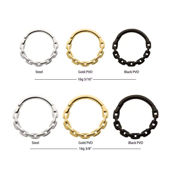 Chain Link Hinged Segment Clicker - Image 2