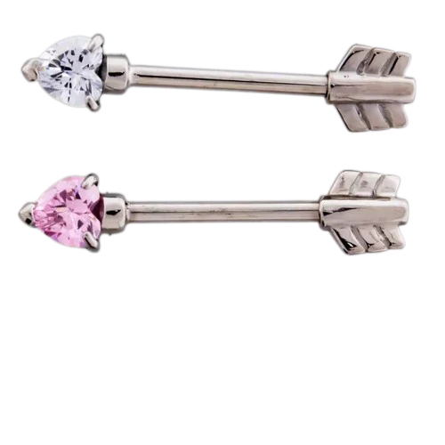 Gem Arrow Nipple Bars
