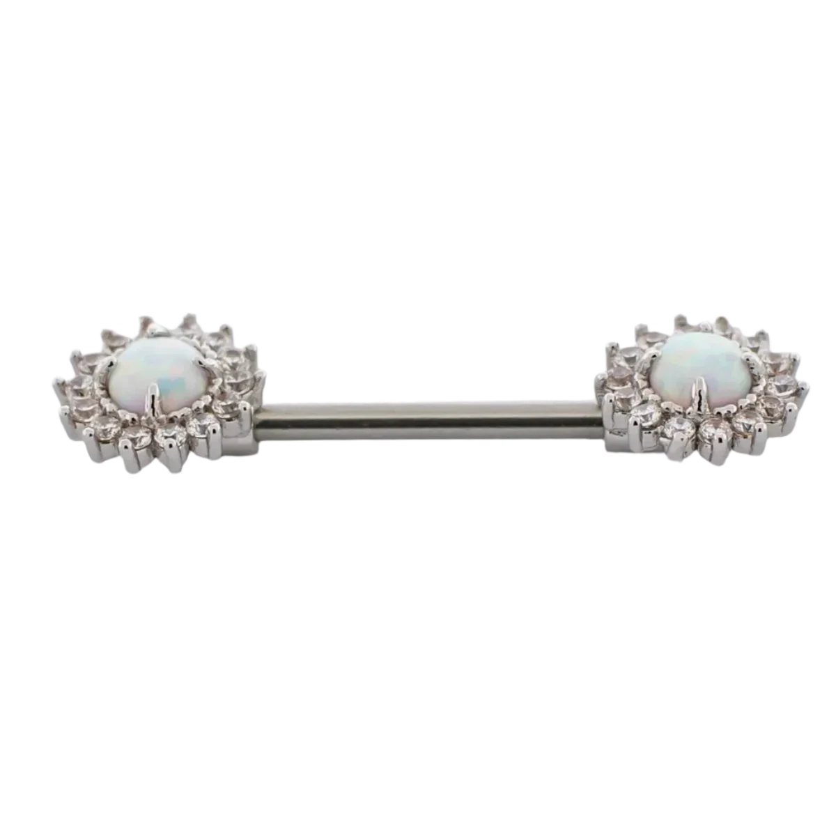 Gem & Opal Sun Nipple Bars - Image 6