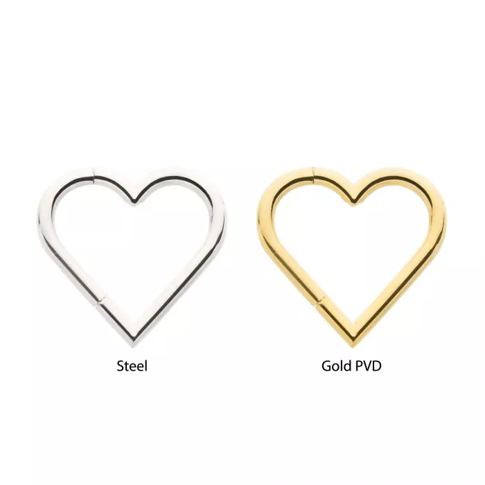 Heart Shape Hinged Segment Clicker - Image 2