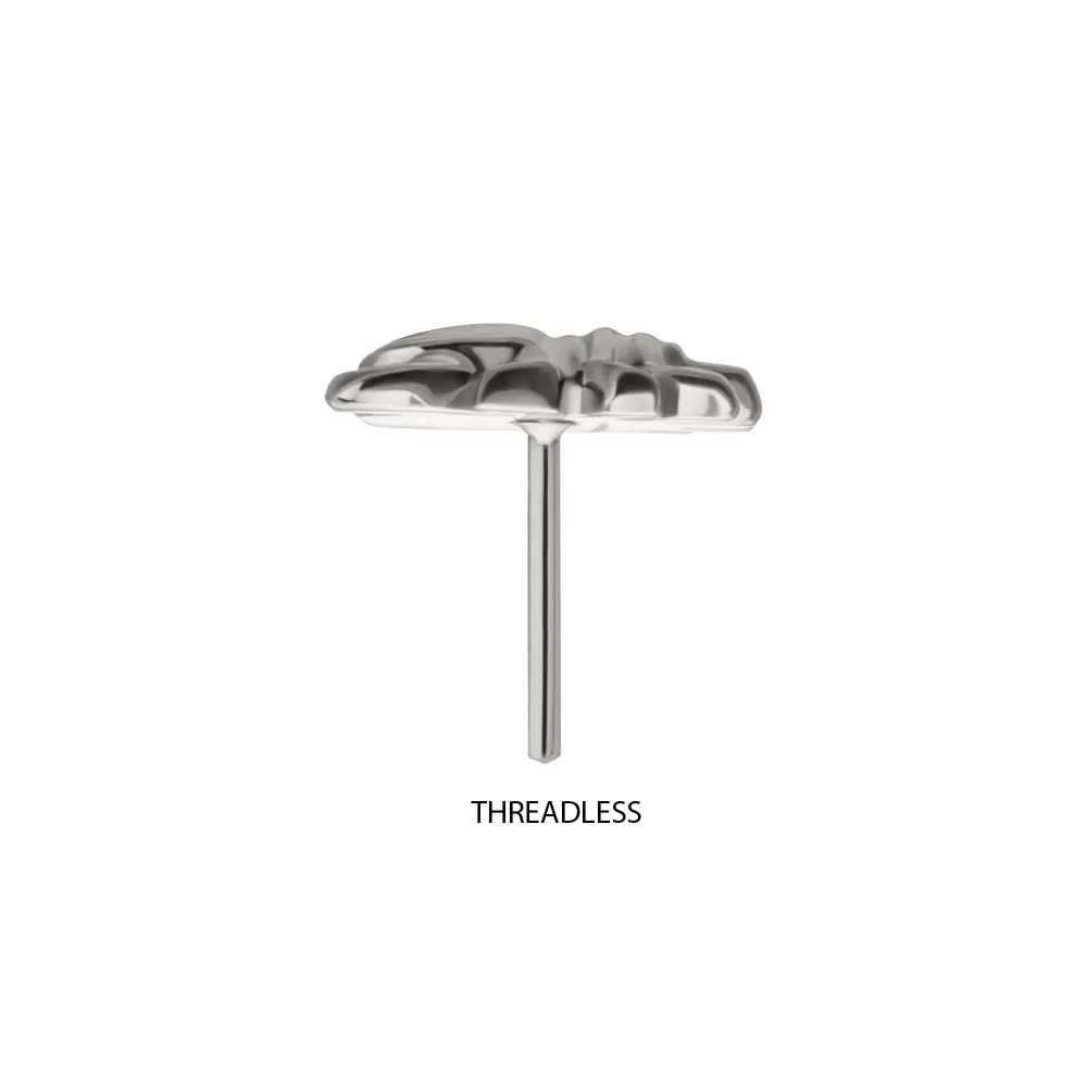 Titanium Threadless Bettle Top - Image 3
