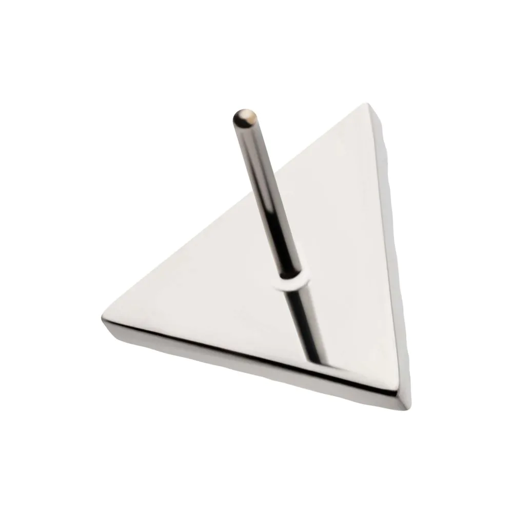 Titanium Threadless Corrugated Triangle Top - Image 3