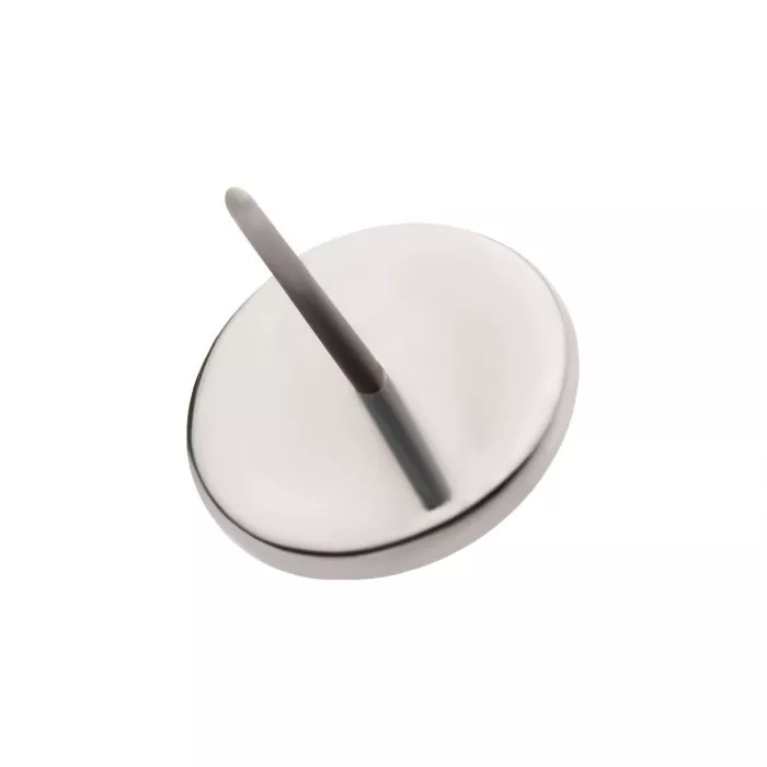 Titanium Threadless Hammered Disk Top - Image 4