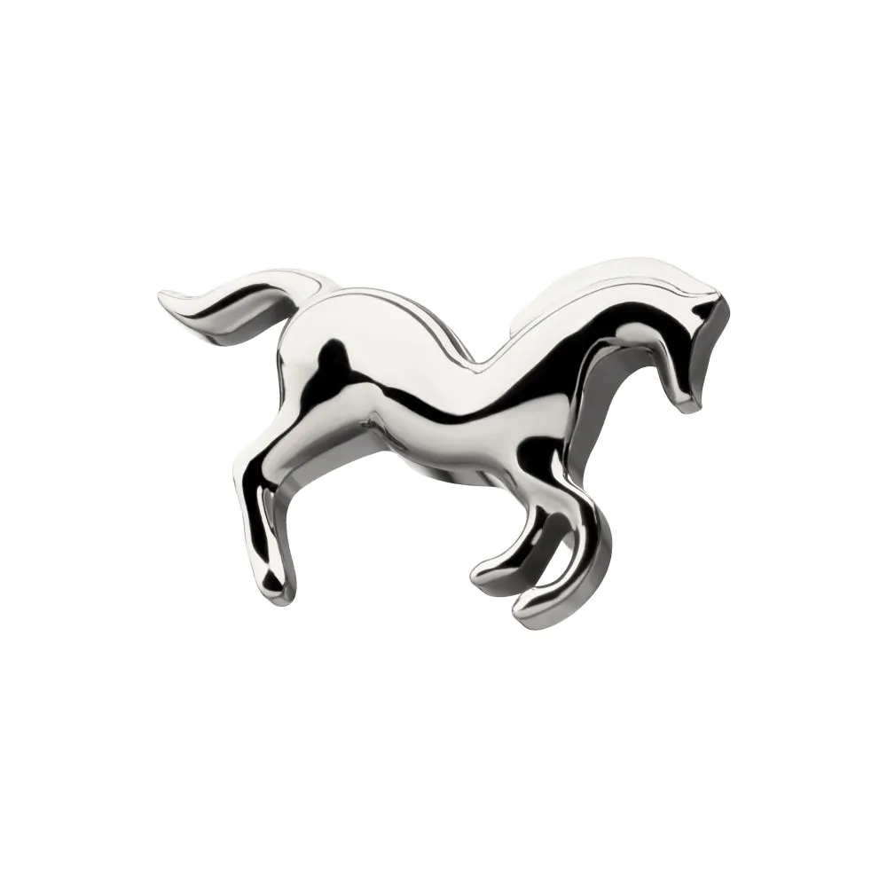 Titanium Threadless Horse Top - Image 3