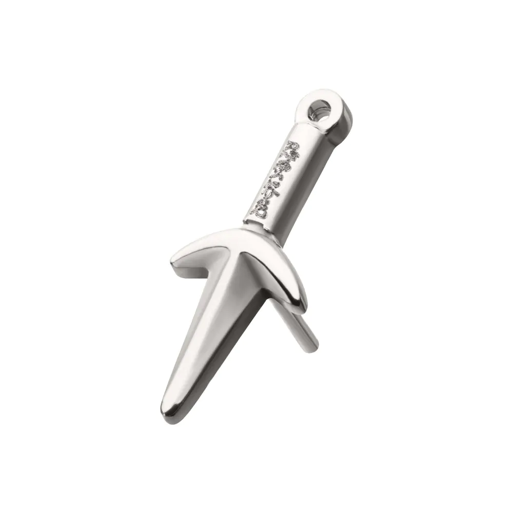 Titanium Threadless Naruto Shippuden Kunai Knife Top - Image 3
